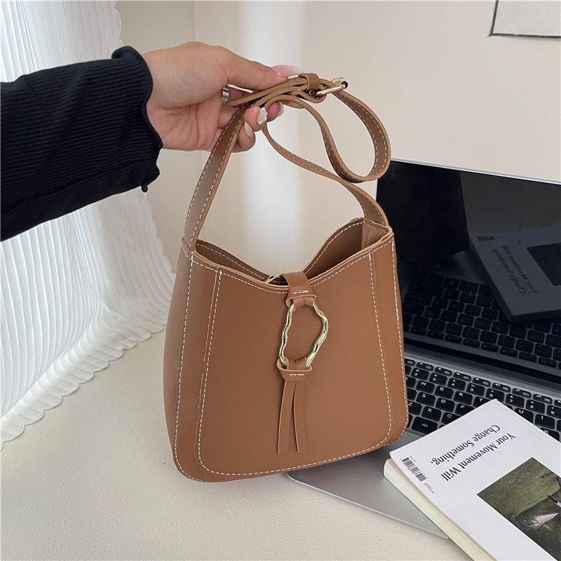 Нишевый дизайн, сумка высокого класса, новая популярная сумка подмышку из ПУ, женская сумка через плечо, сумка через плечо