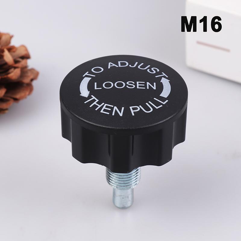 

Fitness Equipment Exercise Bike Pull Pin Knob Replacement Pull Pin Spring Smooth Grip Ball Rotating Exercise Bikes Height Screw чёрный