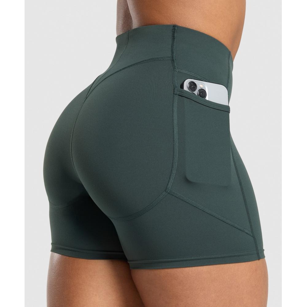 Gymshark Lifting Pocket Shorts Darkest Teal B3b6k Tbjz