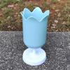 Tulip Pen Holder Cute Desktop Organizer for Girls Students Multi-Function Pencil Cup Desk Decor for Home School Office