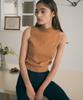 ROLAROLA Sleeveless High Neck Knit Beige