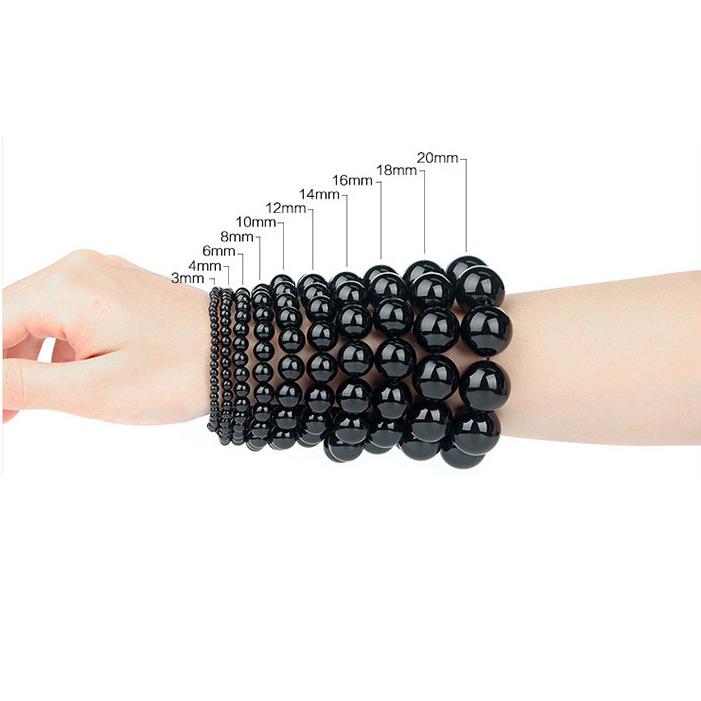 Natural Rainbow Eye Obsidian Bracelet Ice  Obsidian Gold Obsidian Silver Obsidian Crystal Bracelet Ornaments Gift