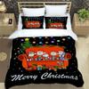 Cartoon Snoopy Pattern Quilt Cover With Pillowcases 3D Digital Printed Bedding Set Twin Full Queen King Christmas Gift