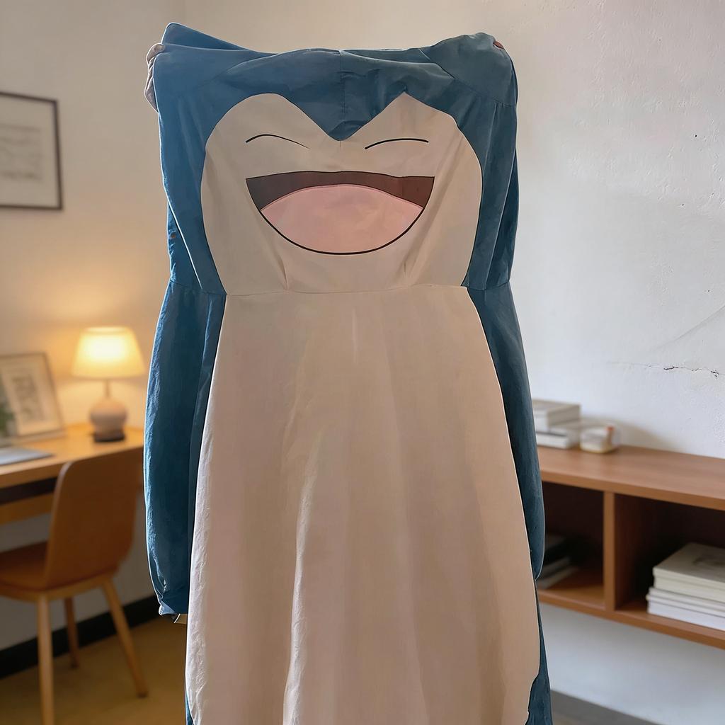 100/130/150/200cm Kawaii Giant Snorlax Plush  Plush Toys Soft Snorlax Leather Shell Plushie Dolls NO Filling Pillow Gifts