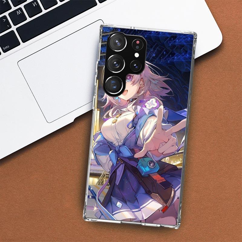 Honkai Star Rail March 7TH Phone Case For Samsung Galaxy S24 S23 S22 Ultra S21 S20 Fe S10 Plus S10E S9 S8 + Shell Coque