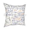 Math Formulas Pillow Case Printed Home Soft Throw Pillow Math Physic Formula Formulas Mathematic School Science