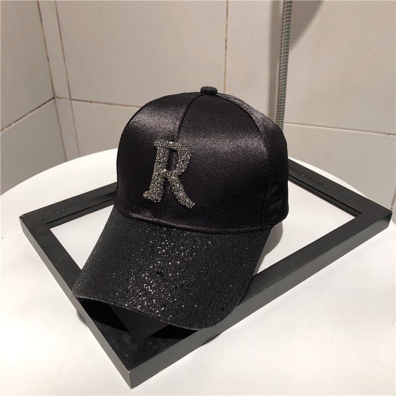 Spring Summer Baseball Cap Women Rhinestone Letter Hip Hop Caps Ladies Girls Casual Adjustable Sun Hat