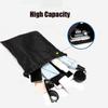 Solid Color Fitness Drawstring Bag Waterproof Drawstring Pocket Drawstring Backpack  Unisex