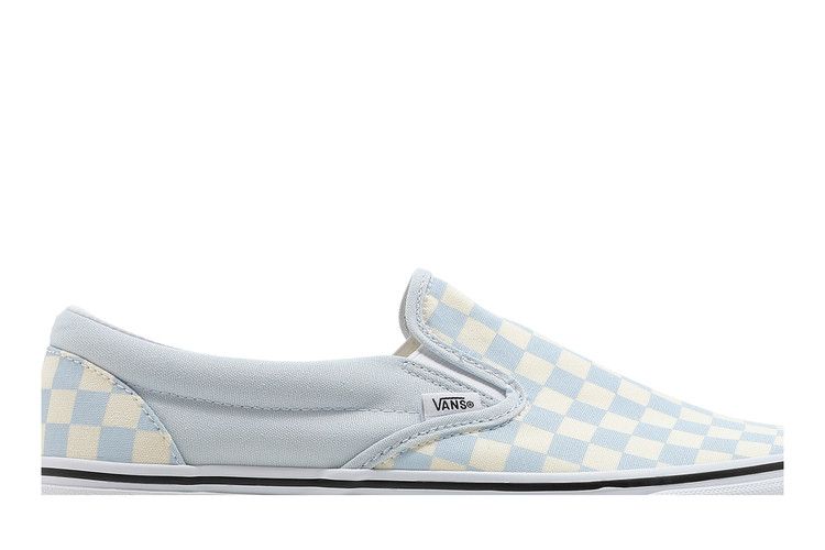 Men's Sneakers Vans Classic Slip-On 'Checkerboard - Ballad Blue'