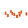 10Pcs Orange Tone Caps Guitar Bass Tone Caps Capacitors 200V 715P .047uf Electric Guitar Capacitors Guitar Accessories