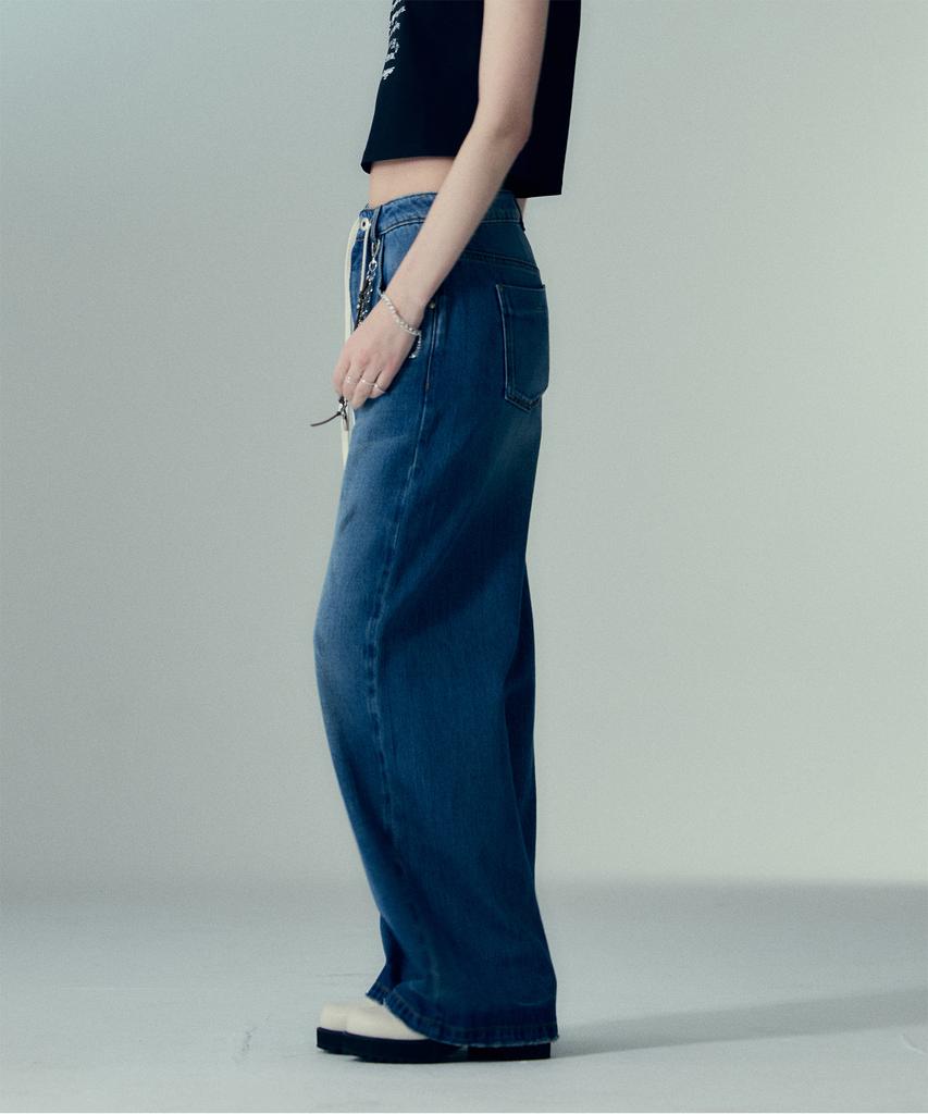 Jeissijeidi String Wide Denim Jzdp32Jc