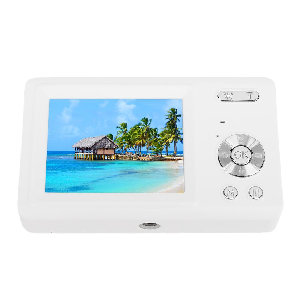 4K Digital Camera 64MP HD AF Auto   16X Zoom Anti Shake Portable Compact Camera for Travel Photography