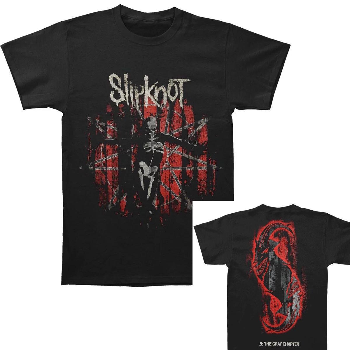 Slipknot Band T-shirt - New - Slip knot .5: The Gray Chapter Shirt XXXL