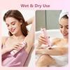 Xiaomi 2 in 1 Double Head Electric Shaver for Women Waterproof Wet & Dry Hair Razors Bikini Hair Trimmer Detachable Head Shaver