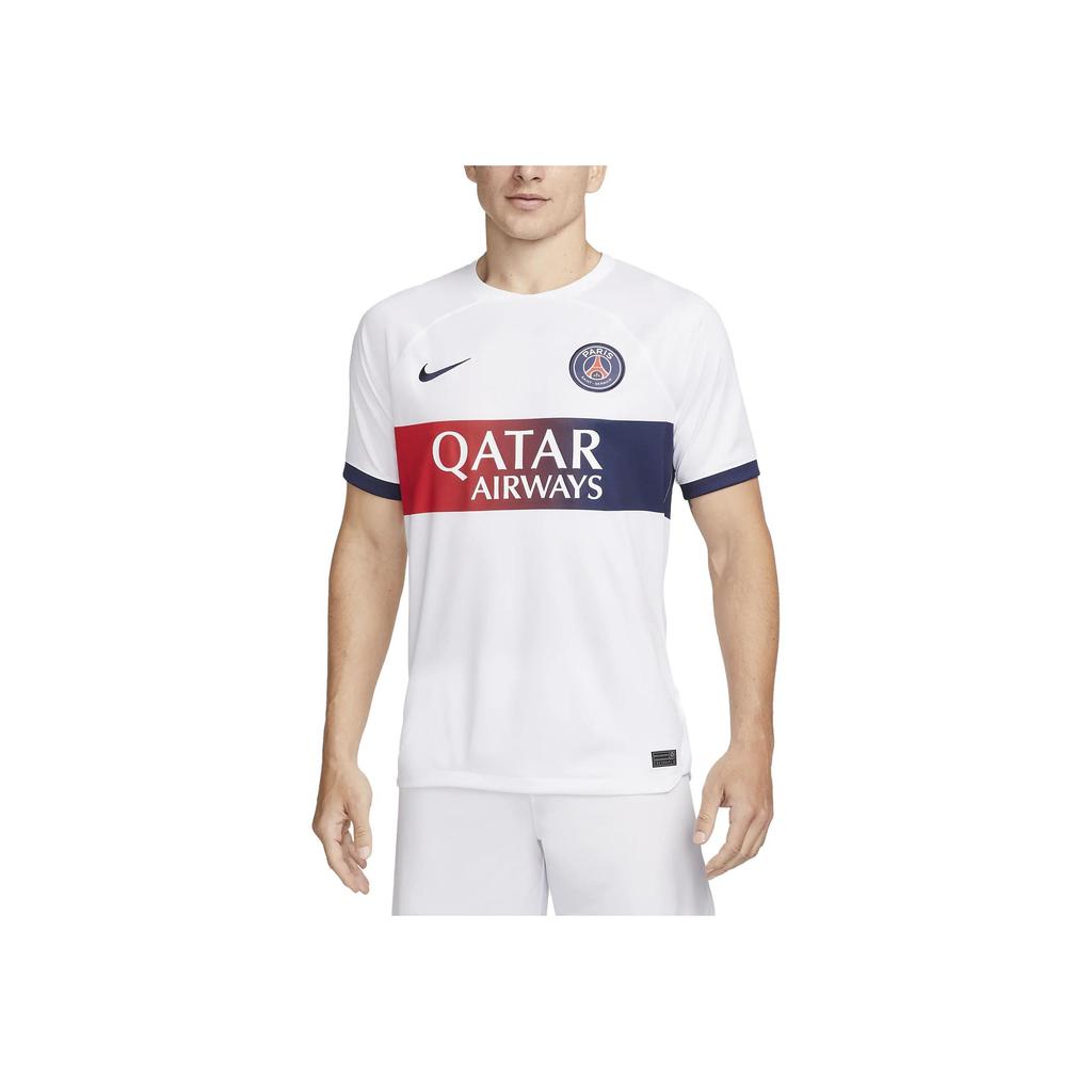 Nike Paris Saint-Germain Stadium Away Dri-FIT Jersey White/Midnight Navy Men Tops DX2693-101