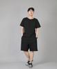 Seinteukeulu Plain Sweat Shorts Ess-352 Black