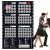 1Pc 100 Sex Position Game for Couples - Love Scratch Date Night Board Poster - Adult Game for Couples - Sex Toys