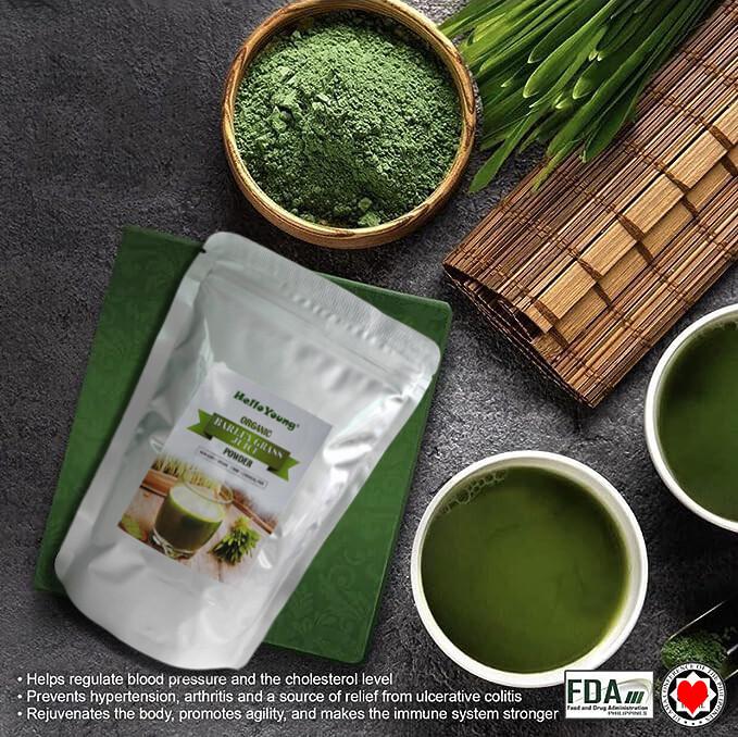 ORGANIC Barley Grass Powder Green Tea Powder -PURE Barley EISAI CEREMONIAL Grade