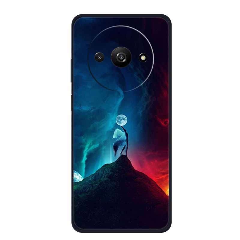Phone Case For Xiaomi Poco C61 Back Cover Case PocoC61 Black Silicone Soft Funda Para For Xiaomi Poco C61 Case C 61 6.71" Coque