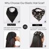 2025 Bohemian Large Cotton Triangle Scarf & Headband