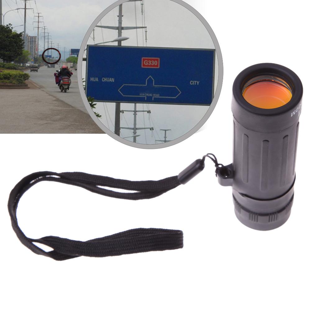 8x21 Mini Travel Irides Monocular Telescope Binoculars Zooming Focus Green Film Binoculo Optical Hunting Tourism Scope Durable