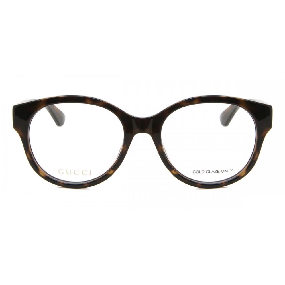 

Gucci Gg1580o 002 Women Eyeglasses Tortoise/53