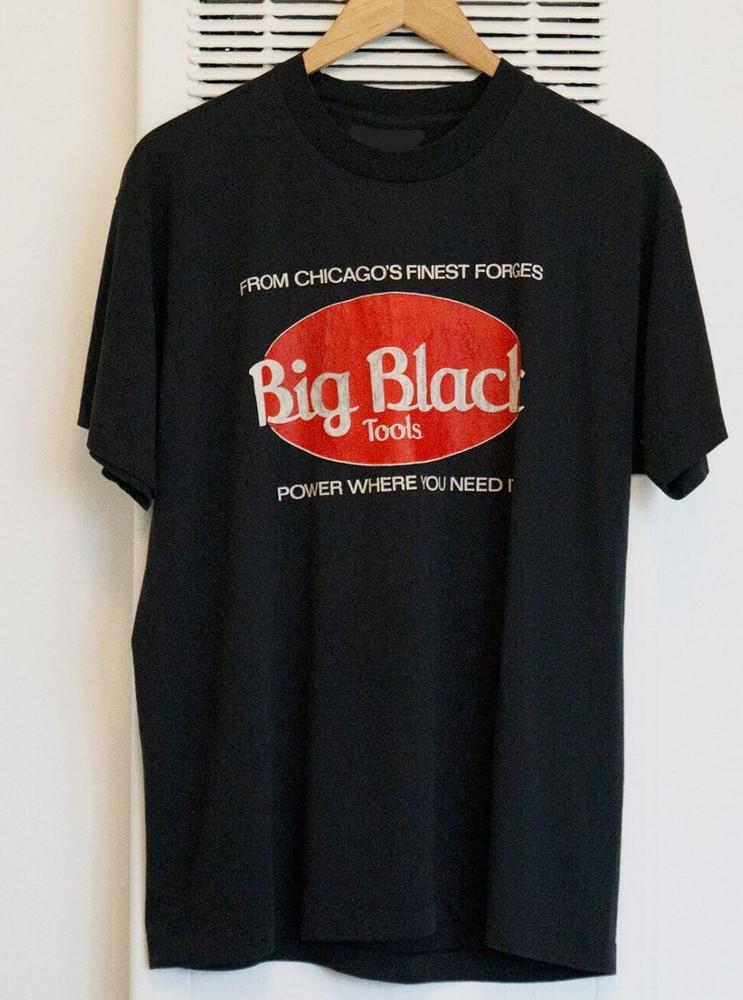 Reprinted 90s BIG BLACK TOOLS T-shirt rock band shirt XXL