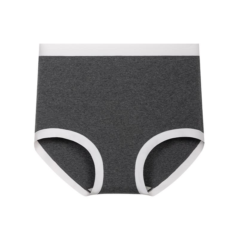 

Женское весенне-осеннее нижнее белье для беременных с высокой талией, «обнаженное», бесшовное M темно серый