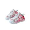 2025 Spring New Girls Leather Soft Sole Sneakers Children's Fashion Casual Shoes Medium and Older Children's Running Shoes Girls