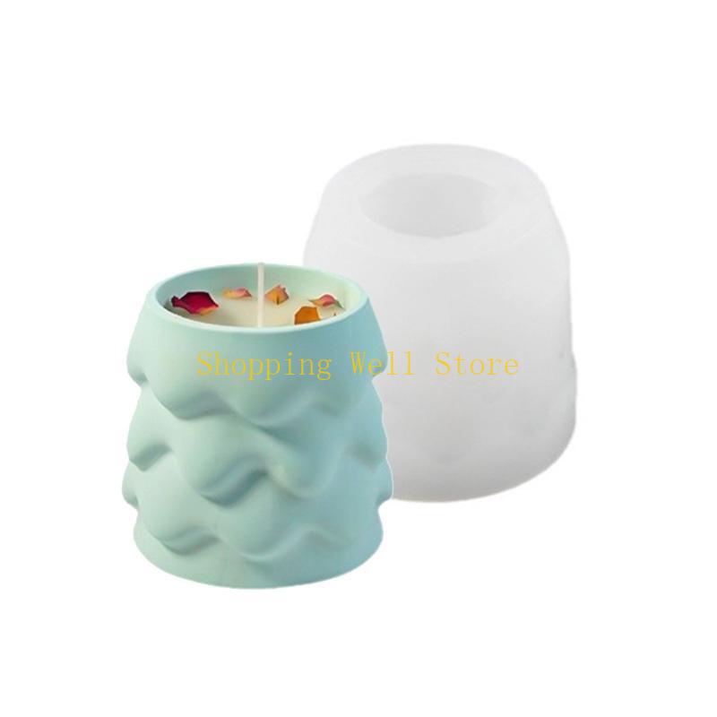 

KX4B Christmas Tree Resin Jar Silicone Molds Cup Molds for Epoxy Resin Pencil Cup Storage Jar Vase Home Decoration CN