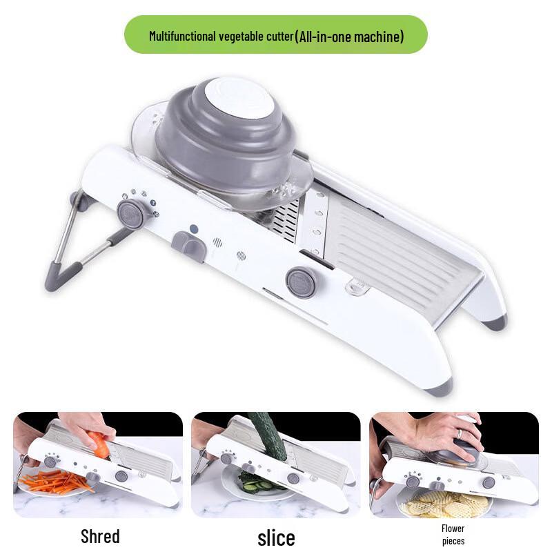 SPSR Stainless Steel Multi-functional Vegetable Slicer & Grater