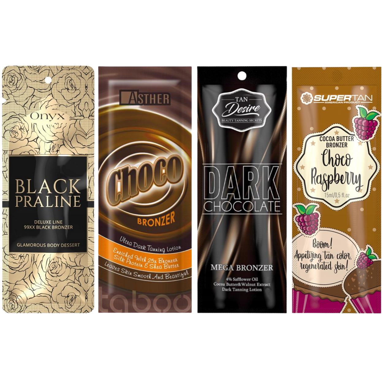 Chocolate Bronzer Tanning Set 8pcs