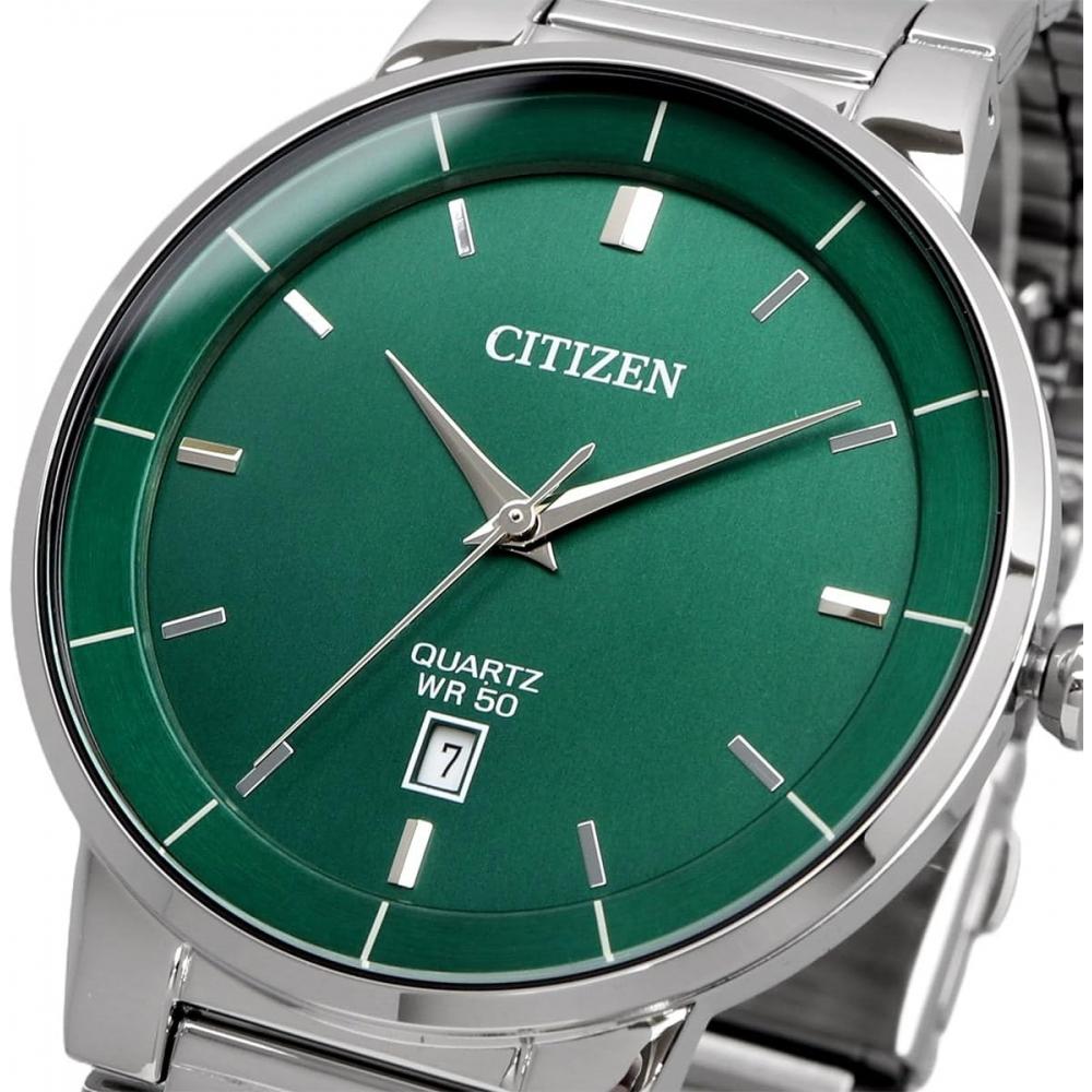 [Citizen] Citizen Quartz Men S Watch Bi5120 51x Green Silver overSeaS Model [parallel Imported Product] Green Bi5120 51x