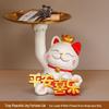 Maneki-neko Lucky Cat Entrance Tray Ornament