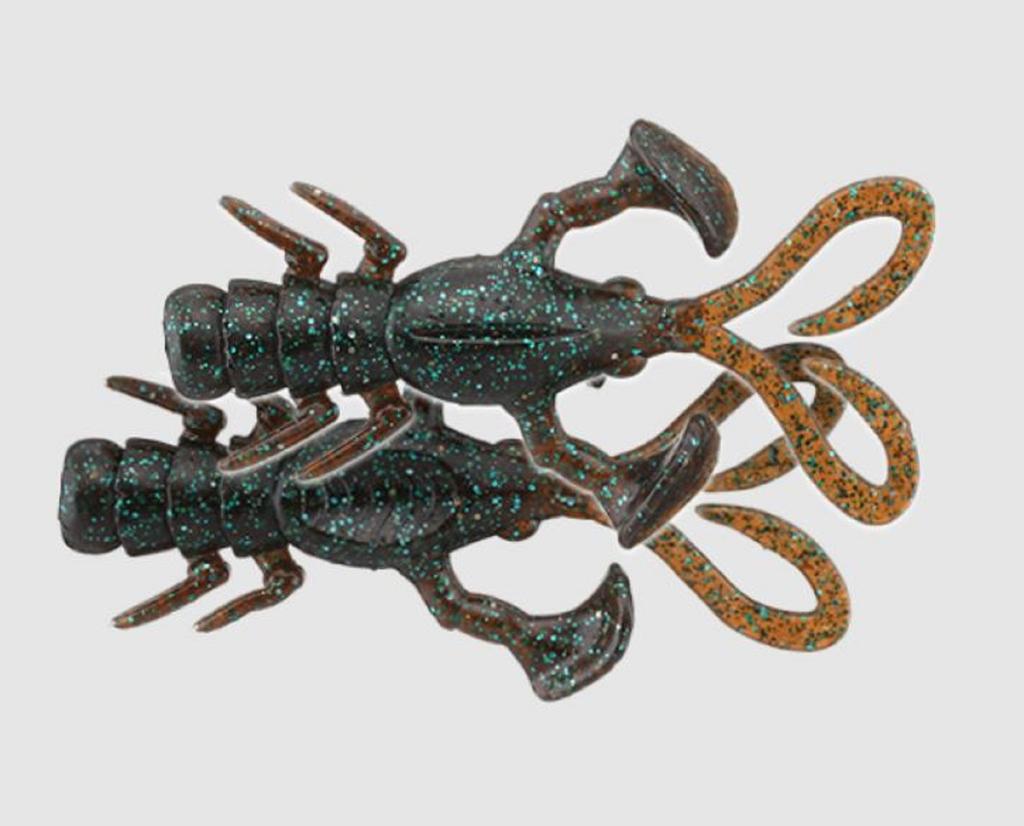 Jackall Soft Lure Baby Dragon Salt 2 Inches Grape Green Flake (6258)