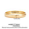 Simple Personality Gold Color Sliver Color Geometric Circle Bright Surface Metal Bangles for Women Hip-hop Punk Jewelry Gifts