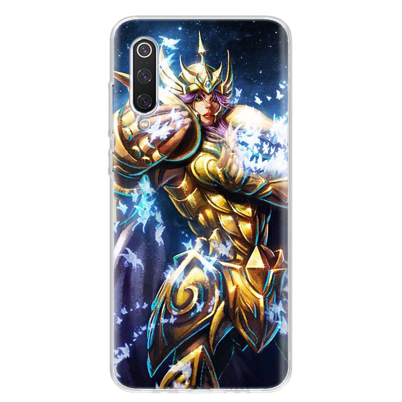 Saint Seiya Anime Cover Phone Case For Xiaomi Redmi Note 10 Pro Max 10S 9 9S 9T 8 8T 11T 11S 11 5G 11E 7 6 5 4X Coque
