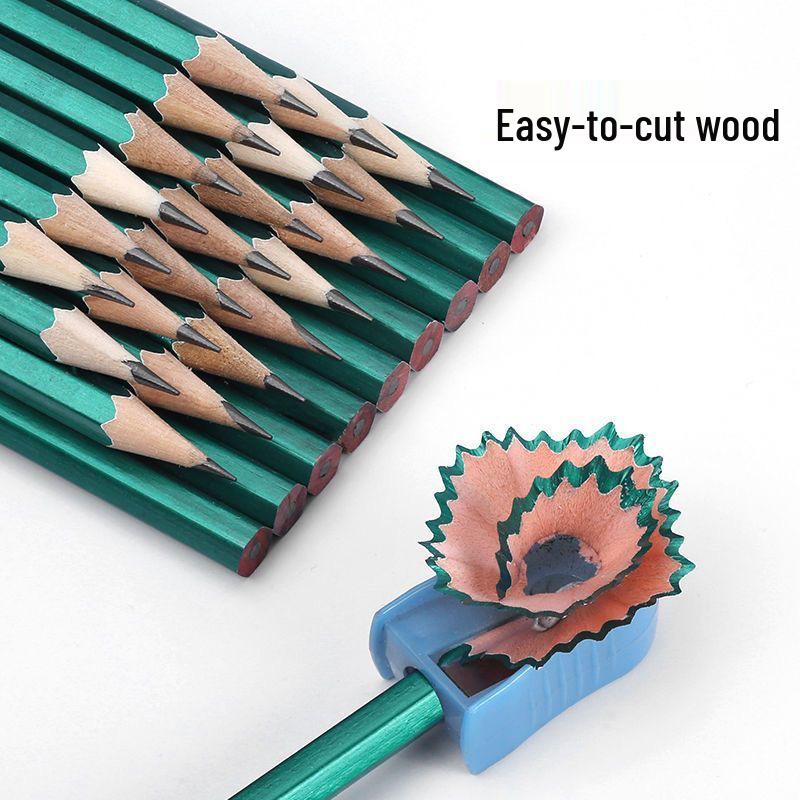 Solid Wood Pencils for Students and Kindergarten Sketching