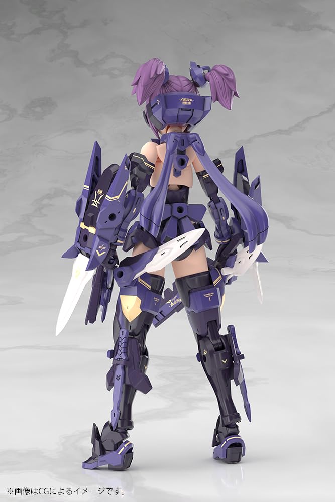 Kotobukiya Megami Device Asura Ninja Suzu Kagei Full Package, Approximately 140mm Tall, 1/1 Scale Plastic Model Kit