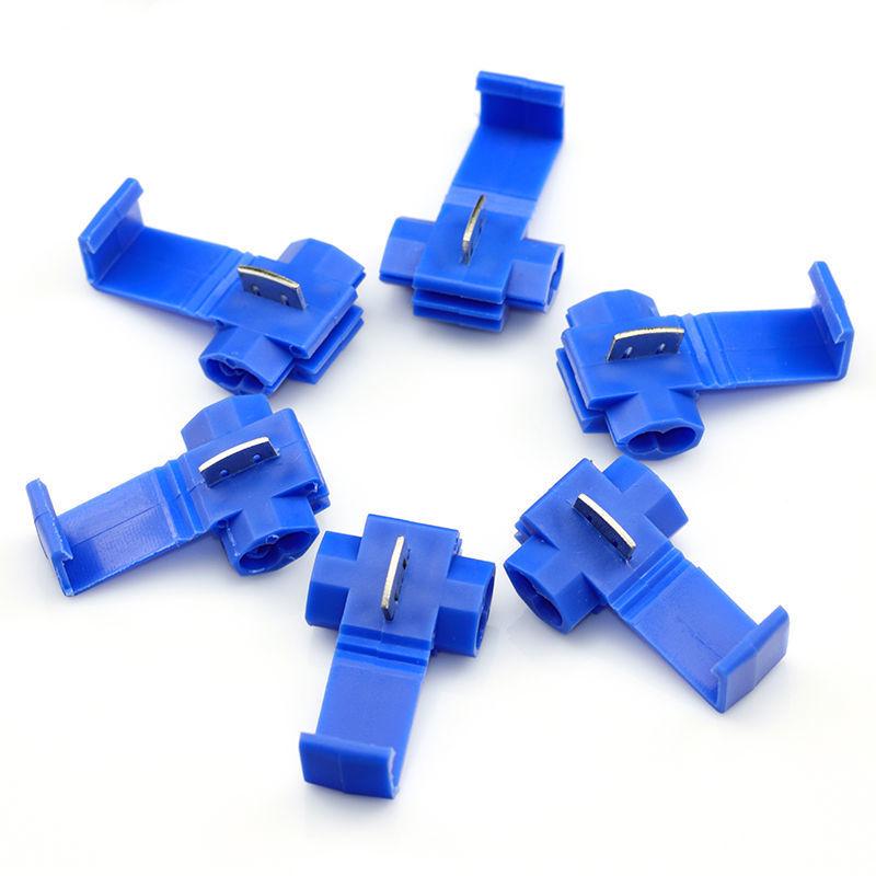 Quick Connect No-Strip Wire Clips for Lighting and Parallel Wiring