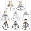 Crinoline Underskirt Petticoat Cage 2/3/4/5 Hoops for Dress Vintage Ball Gown