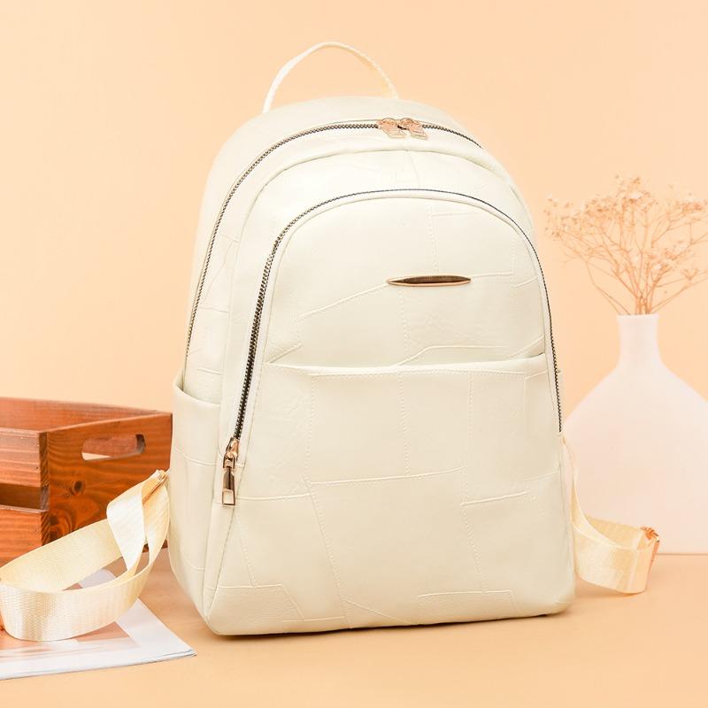 Backpack Women's New Fashion Travel Backpack Light Travel Simple Large Capacity Backpack