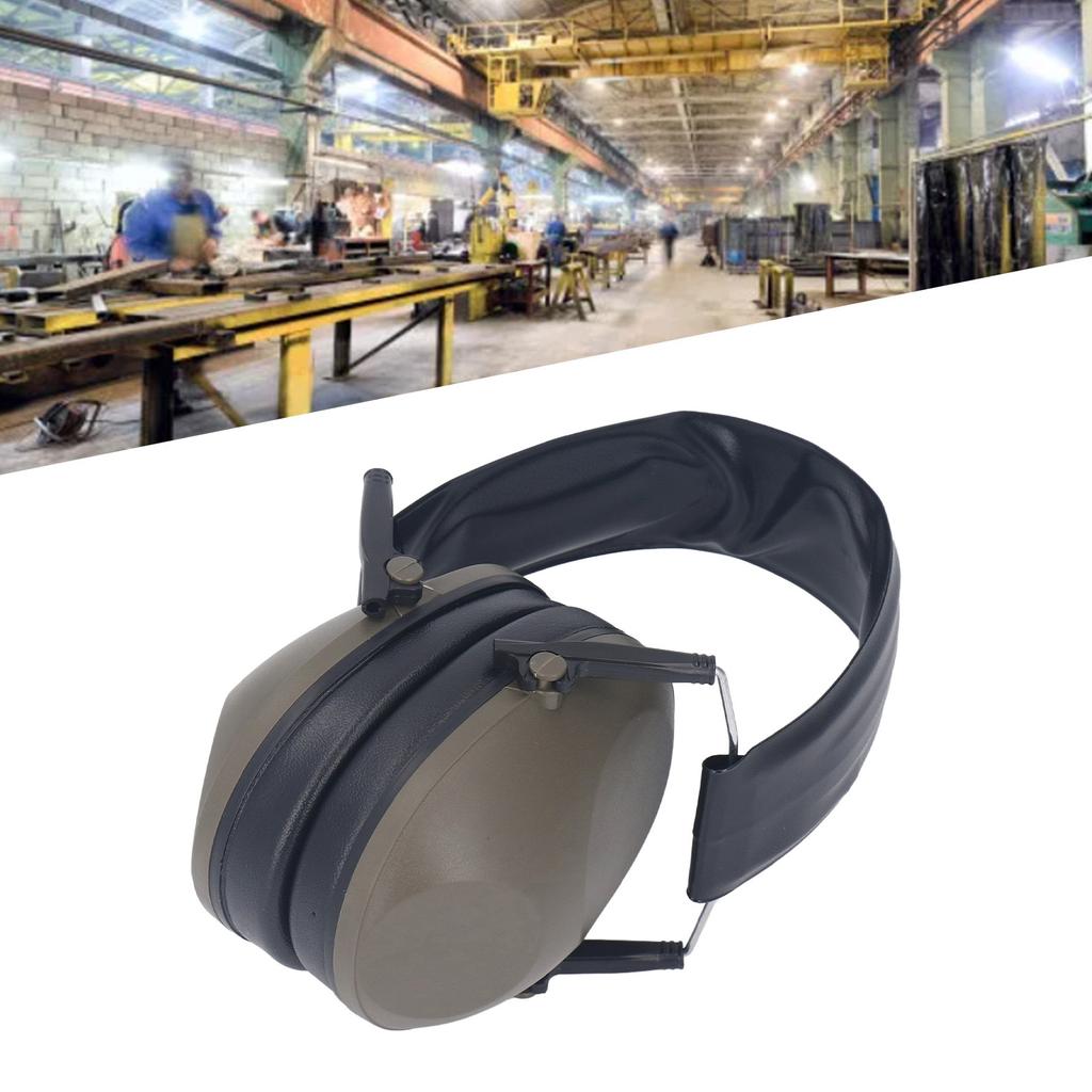Noise Reduction Ear Muffs Hearing Earmuffs Foldable Sound Headphones Comfortable Ear Defenders