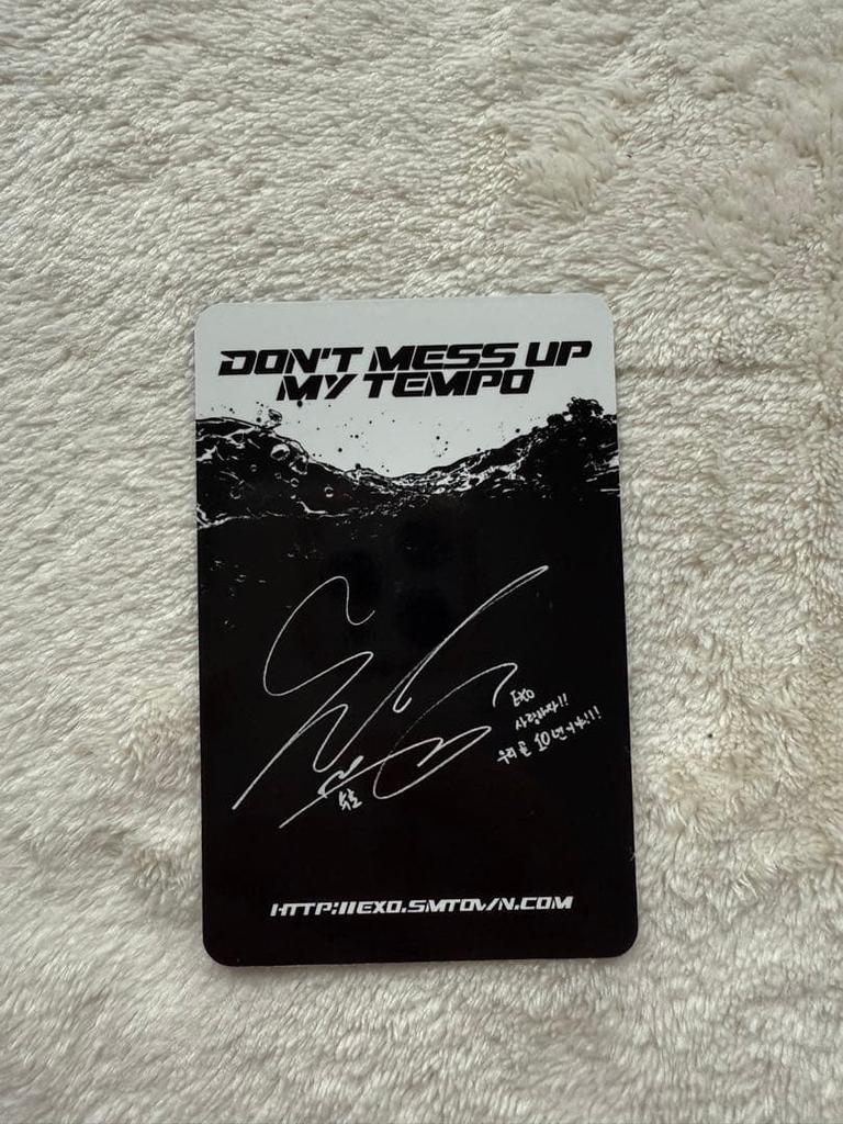 [USED] EXO 5th Album DON'T MESS UP MY TEMPO