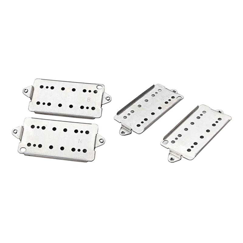 2Pcs Bridge Neck Guitar Baseplate Durable Guitar Neck Bridge Pickup Base Plate