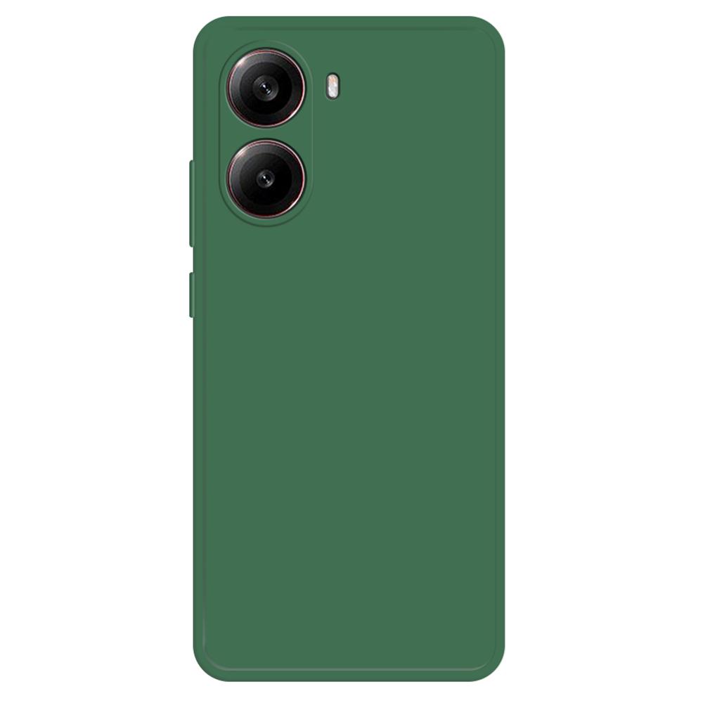 

For Xiaomi Poco X7 Pro 5G/Redmi Turbo 4 5G TPU Case Straight Edge Protection Phone Cover B