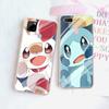 PK17 Pikachu Cartoon Transparent Case for Samsung A04 A14 A23 M33 M53 Realme 10 9 C35 C55 VIVO Y02 Y12 Infinix Hot 30 Note 11 Tecno Spark 8P Pro