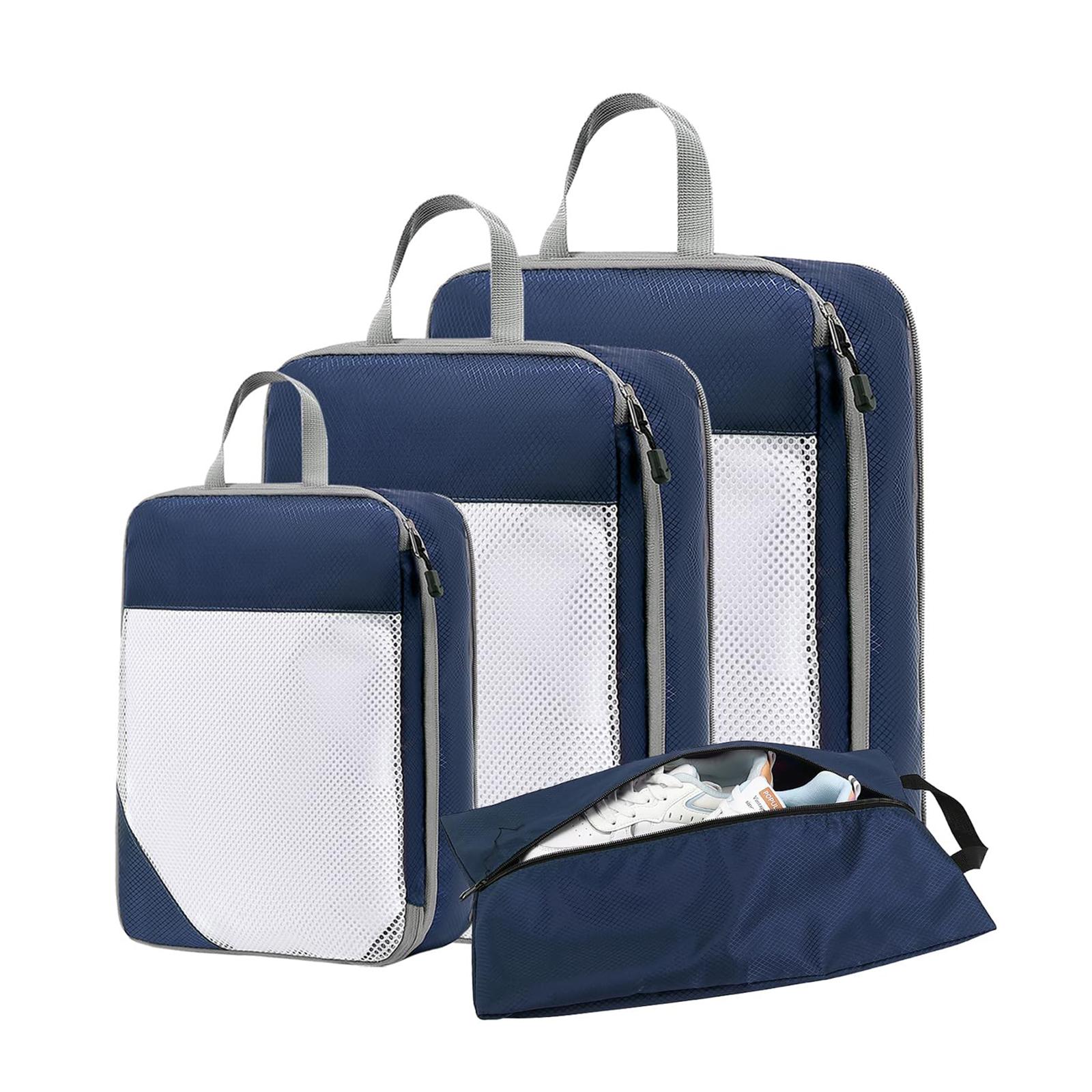 

Дорожная компрессионная сумка для хранения, 4 комплекта сумок для хранения, дорожная сумка для хранения, сумка для обуви, сумка для хранения сжимаемой упаковки,