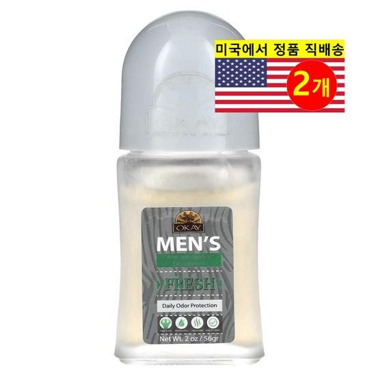 

Okay Pure Naturals мужской дезодорант-антиперспирант Fresh, 2 шт., 56 г