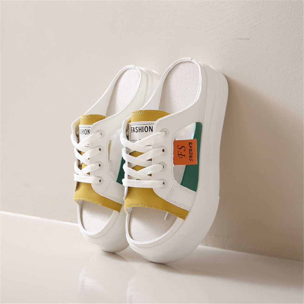 Fashion Flat Sole Multi Color Anti-slip Flip Flops Slippers Ladies Shoes Size 34 Women's Brand Sandals Sneakers Sports Interesting